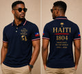 Haiti To The World Heritage Polo Shirt– Men Edition