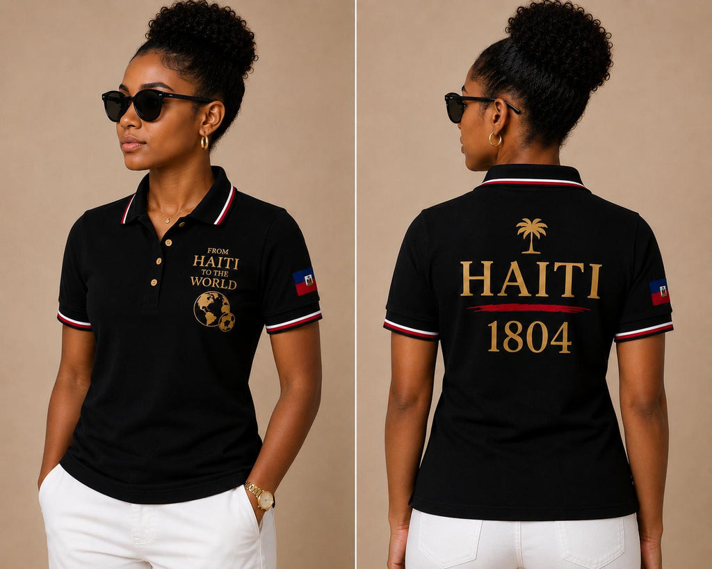 1804 Haitian Legacy Polo Shirt- Women Edition.