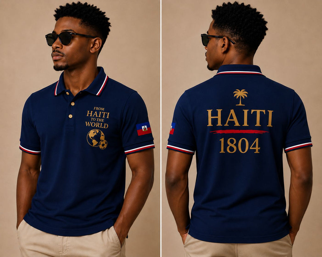 1804 Haitian Legacy Polo Shirt - Men Edition.