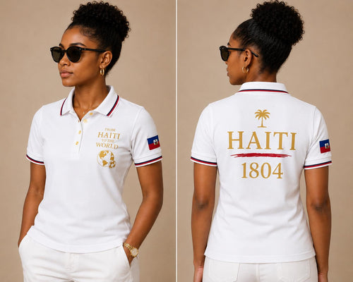 1804 Haitian Legacy Polo Shirt- Women Edition.